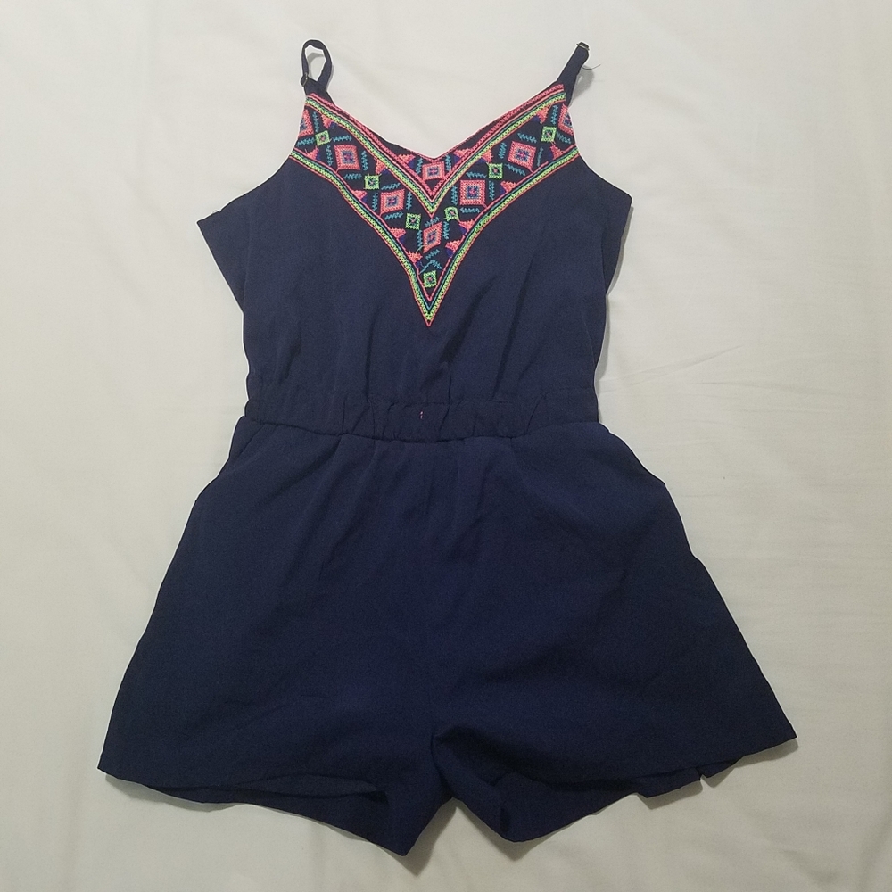 Japna Kids Girls Blue Romper Size 10